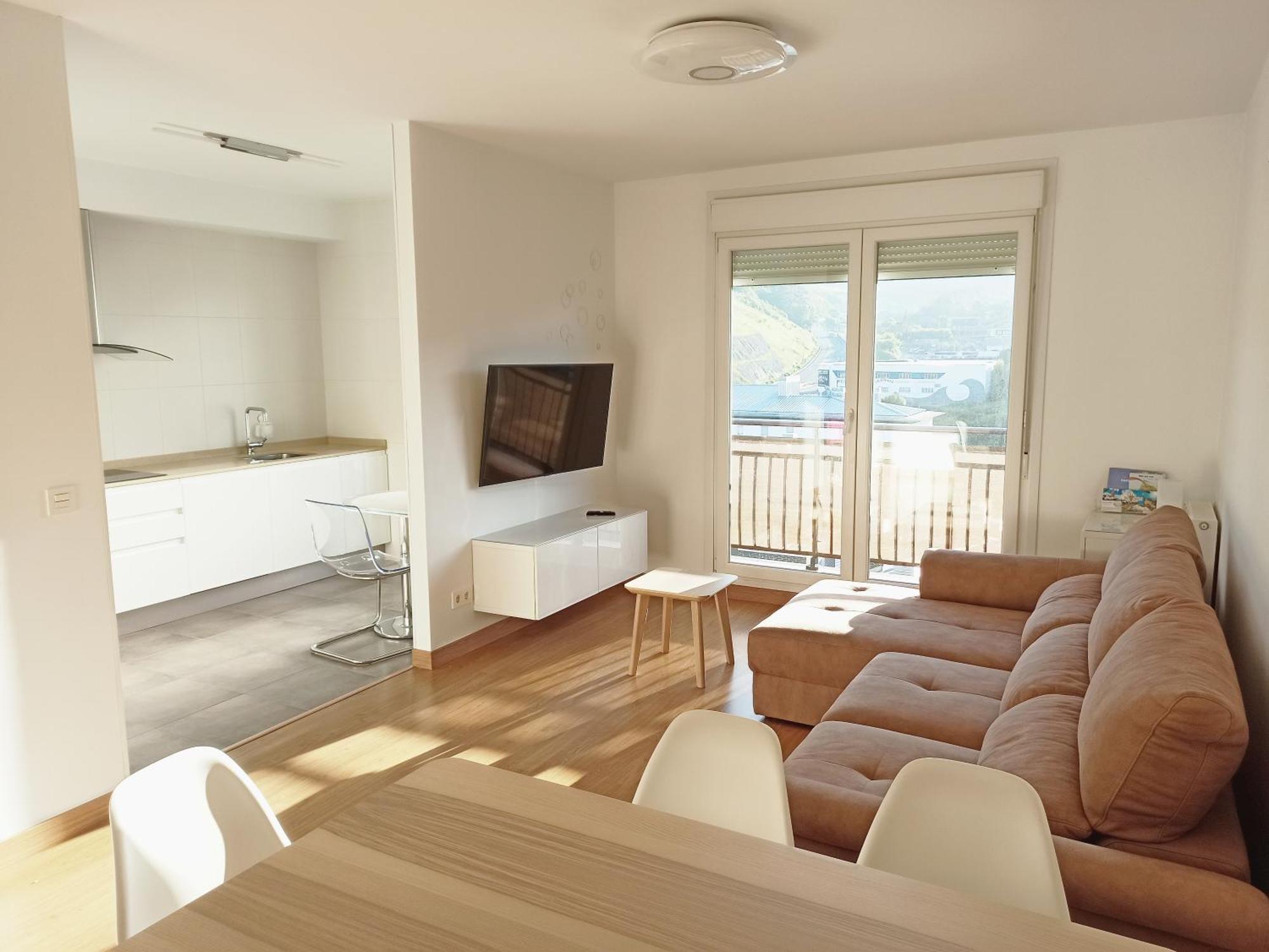 Apartamento Patxike Con Plaza De Garaje Apartman Bermeo Szoba fotó